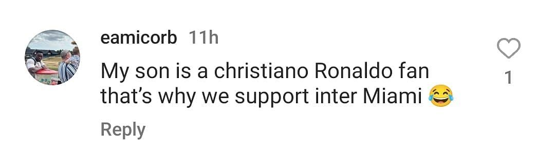 Fan reaction on Instagram to Kim Kardashian's comment